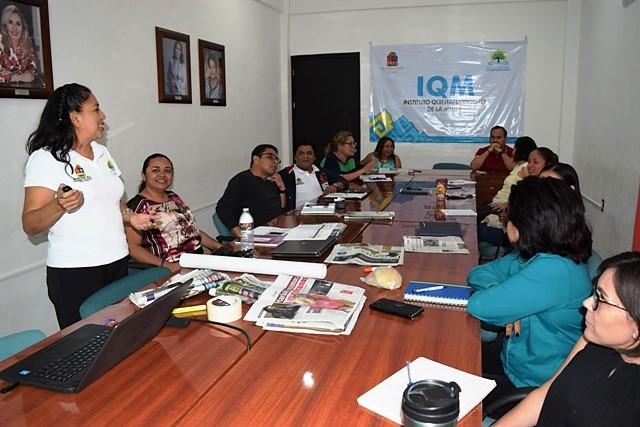 Participaron en este curso taller más de 30 trabajadores del IQM y Sagarpa