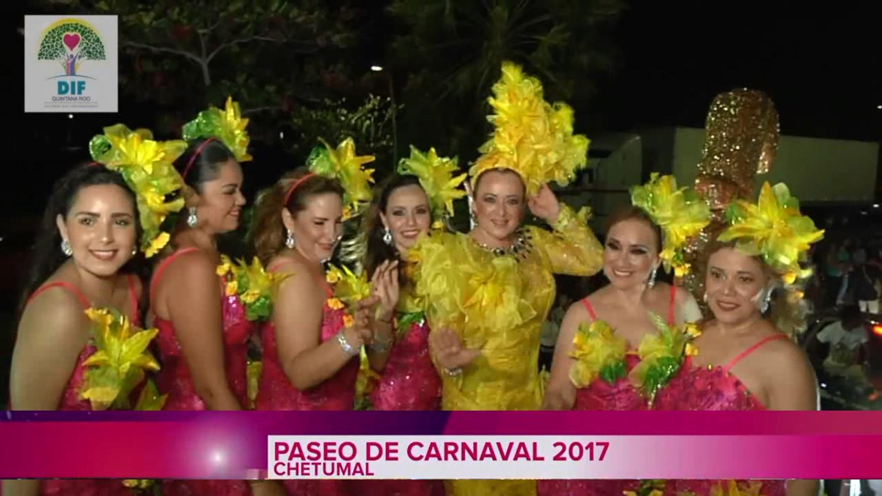 PASEO DE CARNAVAL CHETUMAL 2017