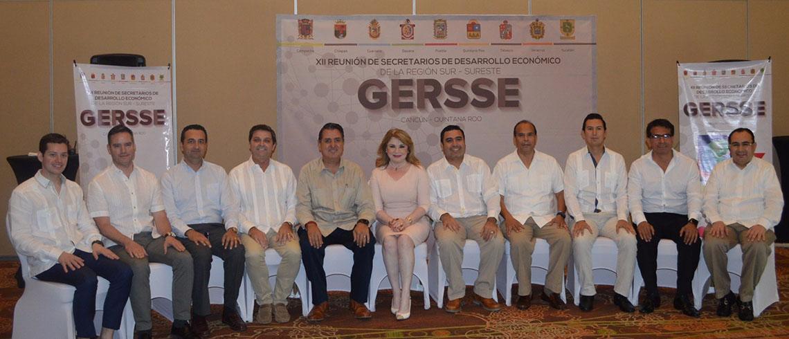 Quintana Roo, sede de la XII Reunión de Secretarios de Desarrollo Económico de la Región Sur-Sureste