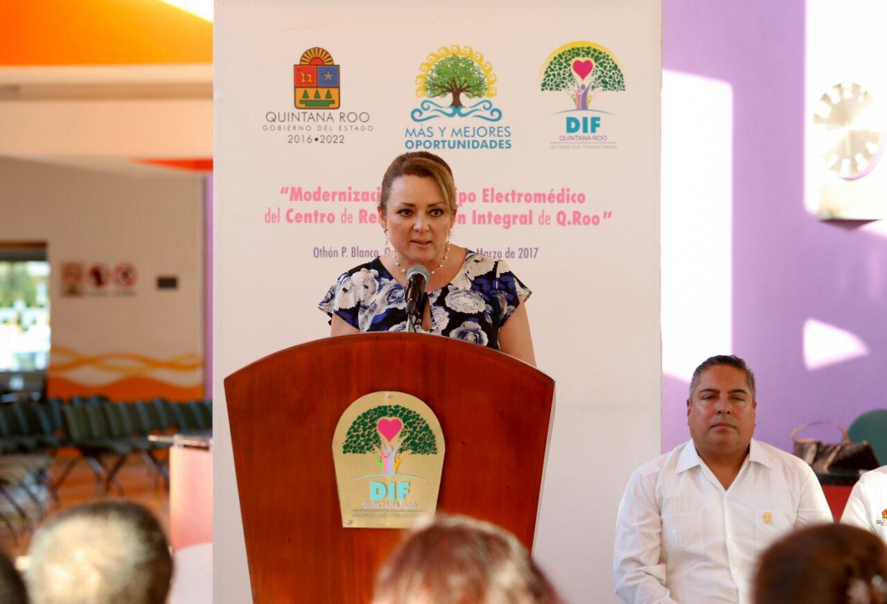 aby Rejón de Joaquín refrenda su compromiso de que Quintana Roo cuente con dos centros de detección y tratamiento de autismo