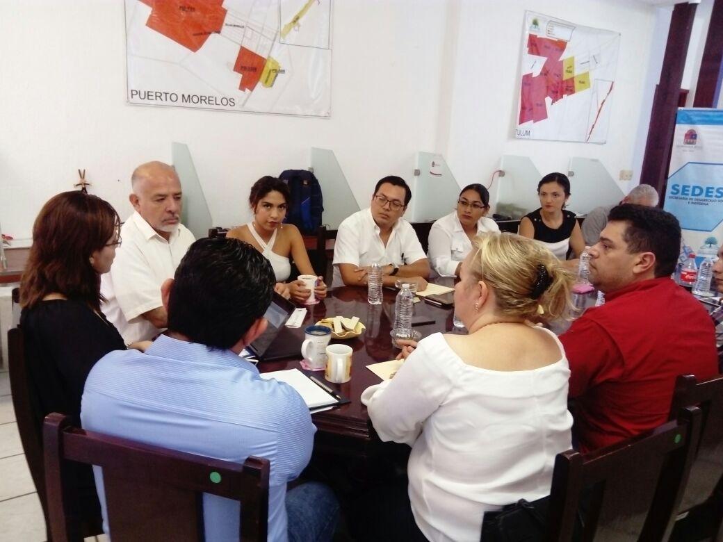 La Sedesi encabeza reunión de trabajo con funcionarios de Desarrollo Social de siete Ayuntamientos  del norte de la entidad