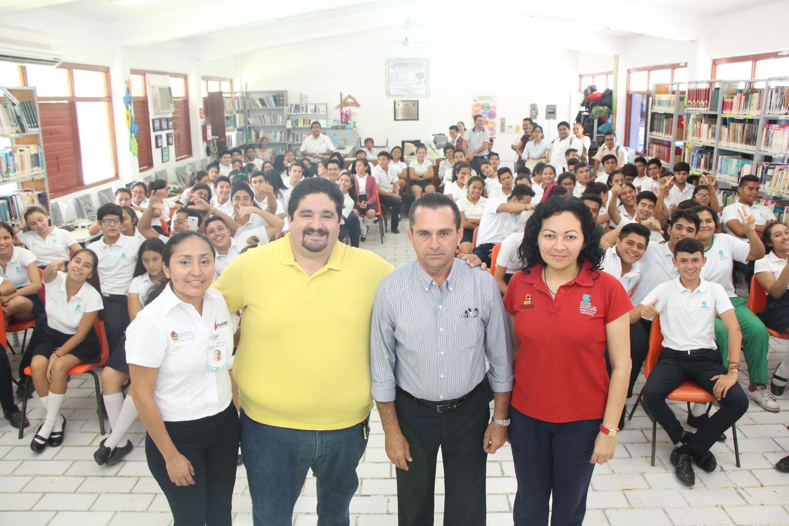 Concientiza DIF Quintana Roo a jóvenes sobre los daños que causa a la salud el tabaco