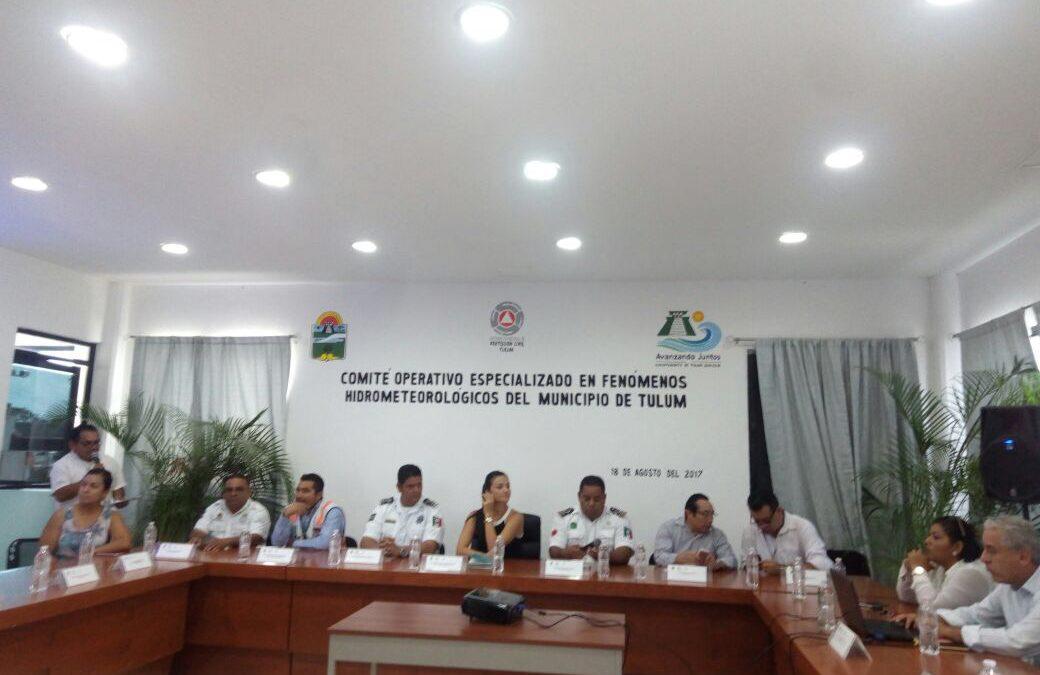 Participa la Sintra en reunión de trabajo en  el municipio de Tulum