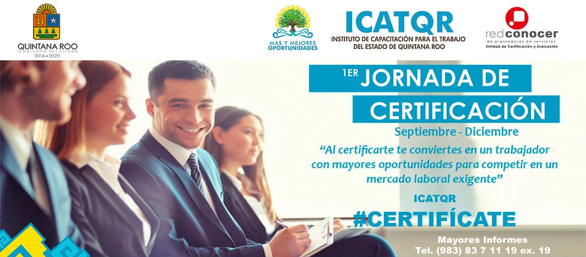 1er Jornada de Certificación ICATQR