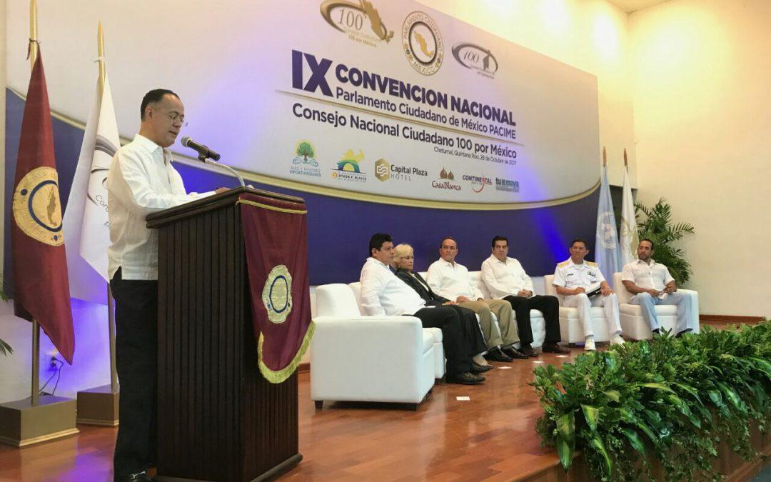  IX Convención Nacional del Parlamento Ciudadano 100 por México