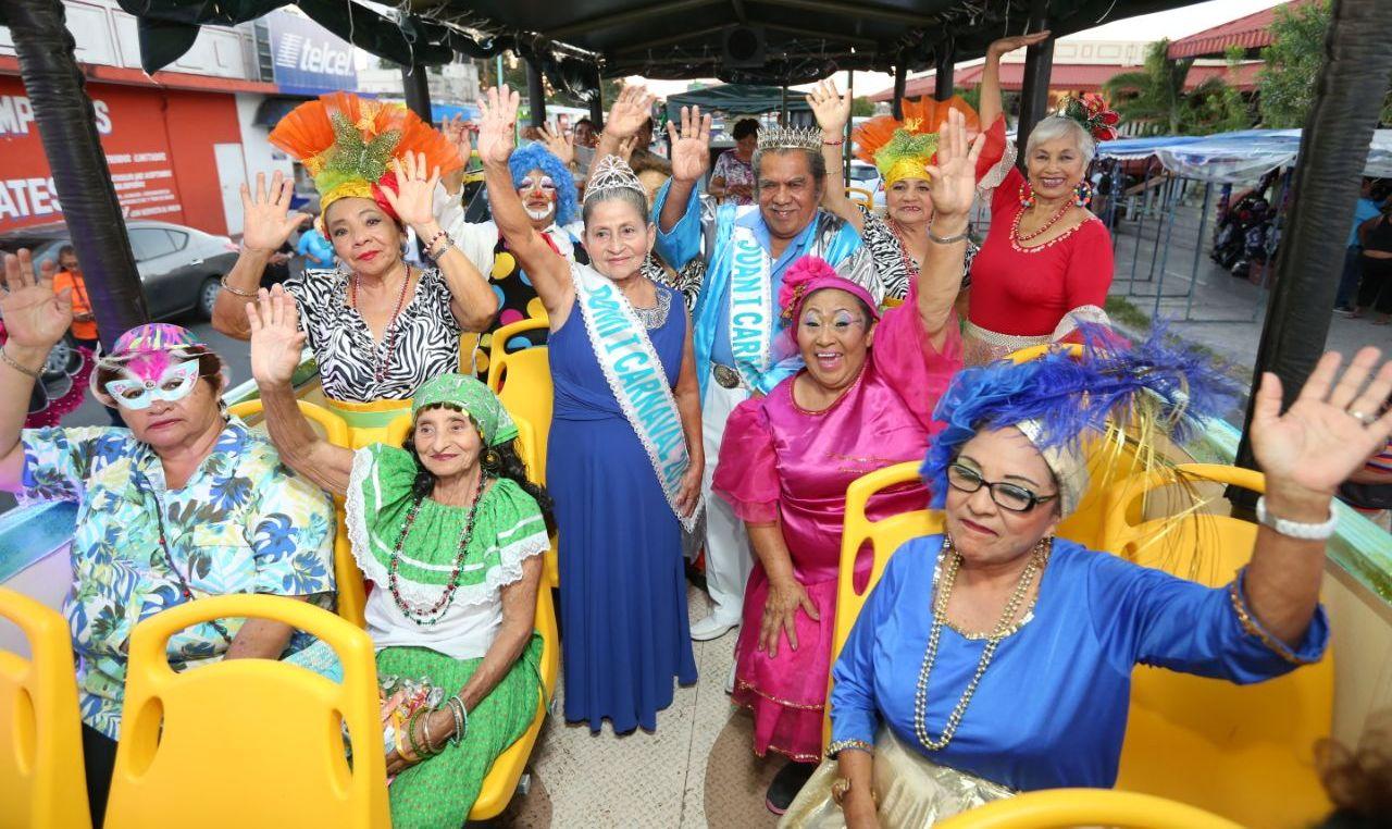 Fomenta DIF Quintana Roo tradición del Carnaval en los adultos mayores