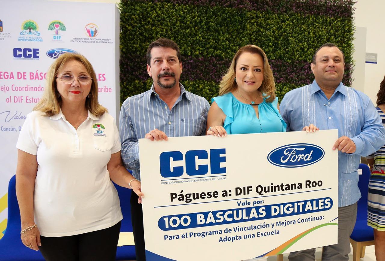 El sector empresarial reafirma su compromiso social con Quintana Roo para que tengamos una infancia más saludable: Gaby Rejón de Joaquín