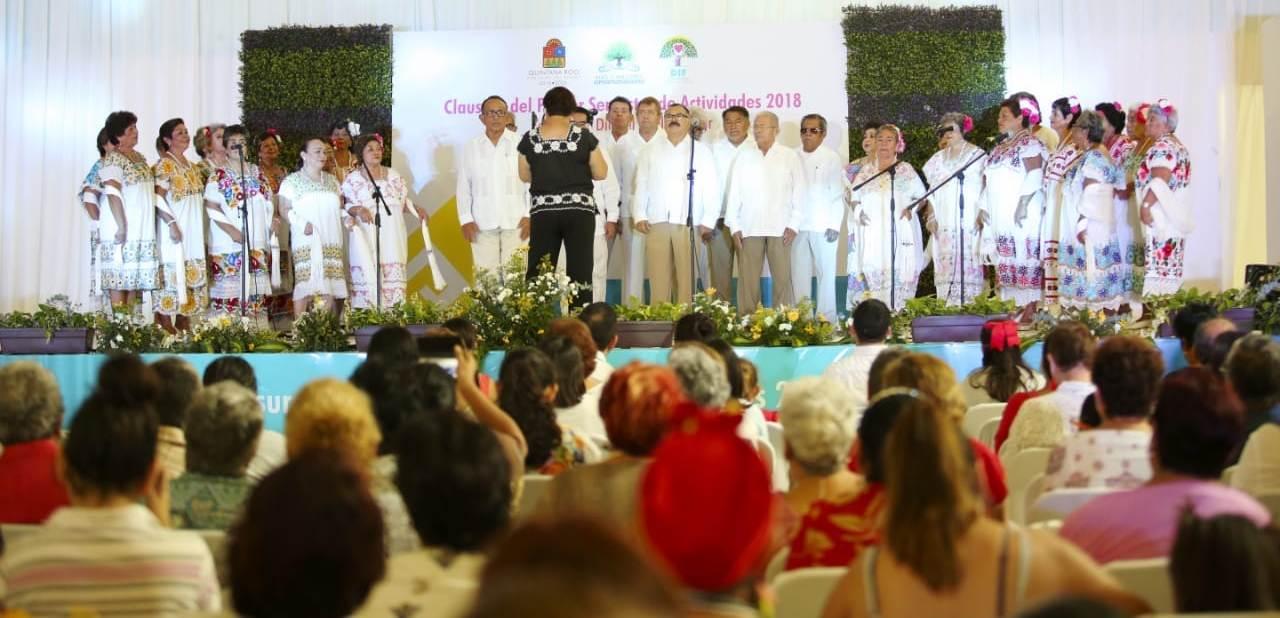 DIF Quintana Roo ofrece más y mejores espacios de recreación en la Estancia de Día del Adulto Mayor