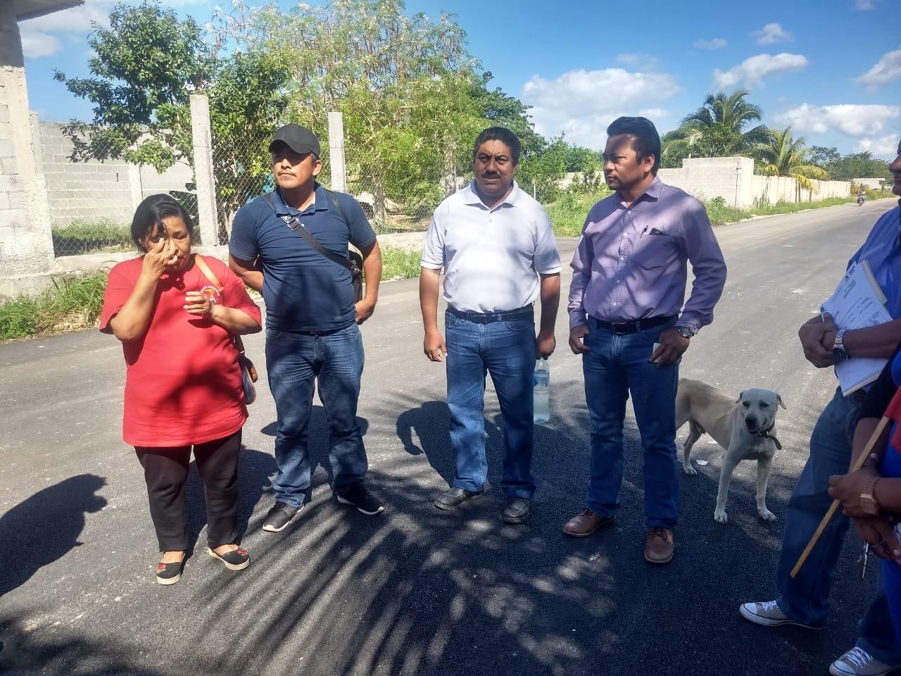 La Secretaría de Obras Públicas entregó la obra “Rehabilitación de calles de la colonia Las Palomas en la ciudad Chetumal”
