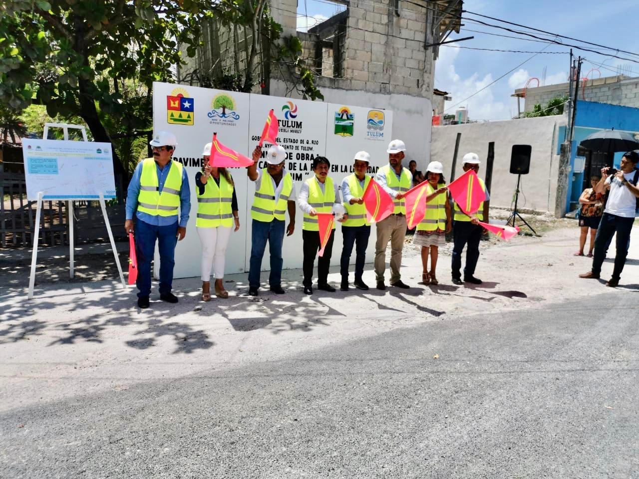 Inicia repavimentación de calles en Tulum para contar con vialidades dignas y seguras