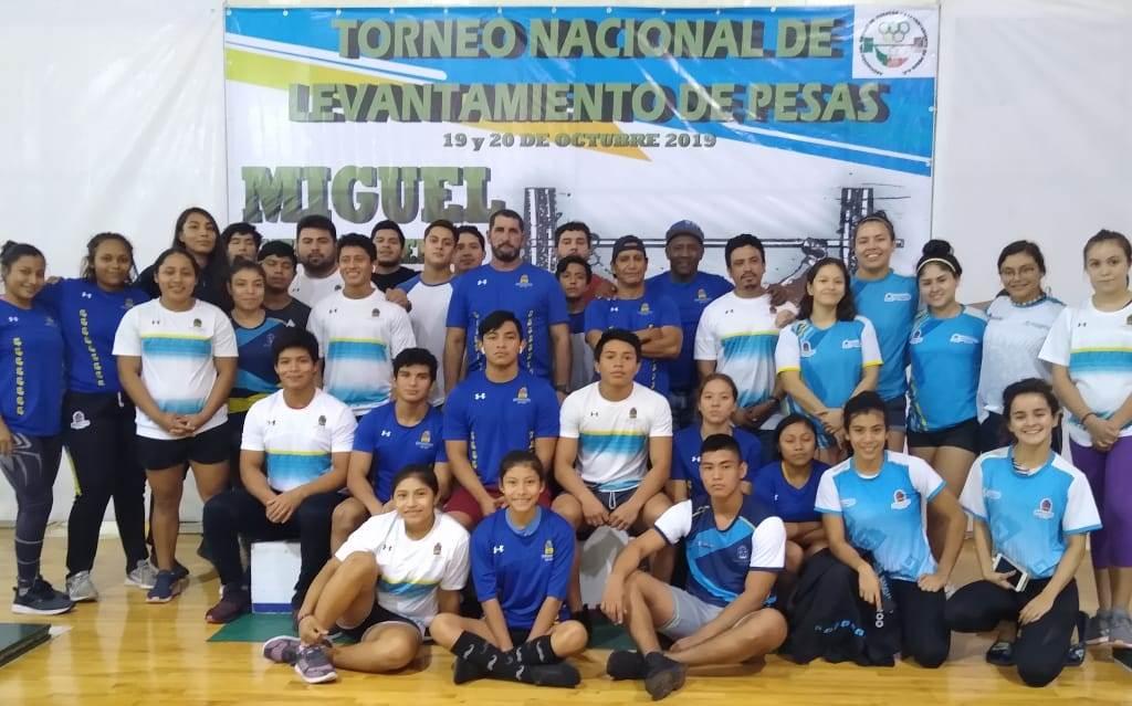 Selectivo estatal juvenil de Levantamiento de Pesas a Torneo Nacional
