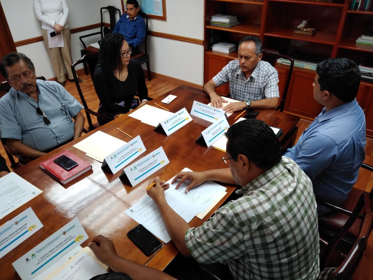 Se realiza en Chetumal la Séptima Reunión del Sistema Estatal de Protección Civil