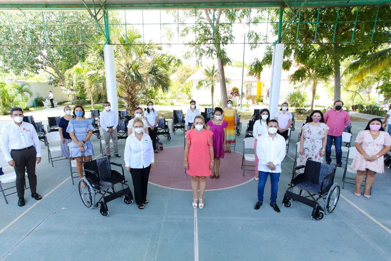 En Quintana Roo trabajamos para tener una sociedad más justa, equitativa e incluyente: Gaby Rejón de Joaquín