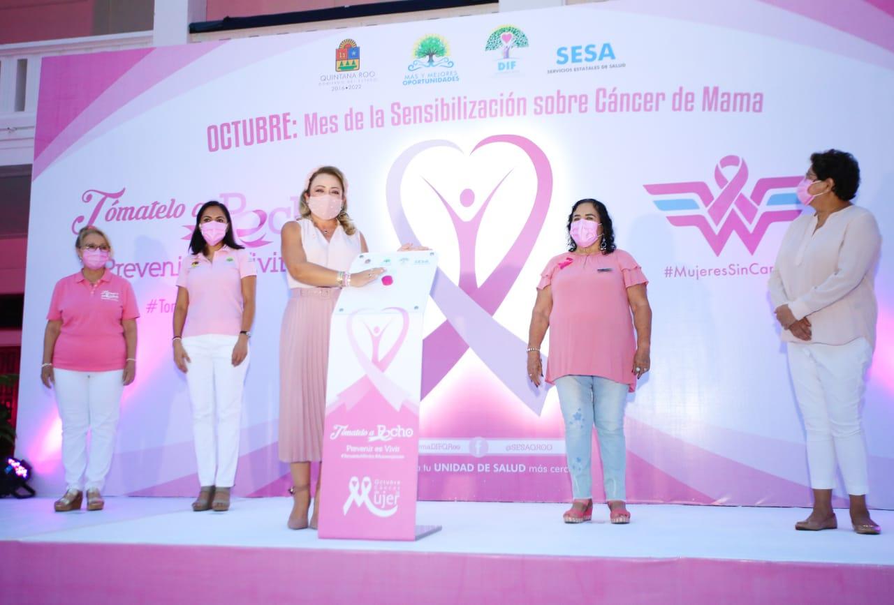 Gaby Rejón de Joaquín invita a reforzar la cultura de la prevención del cáncer de mama
