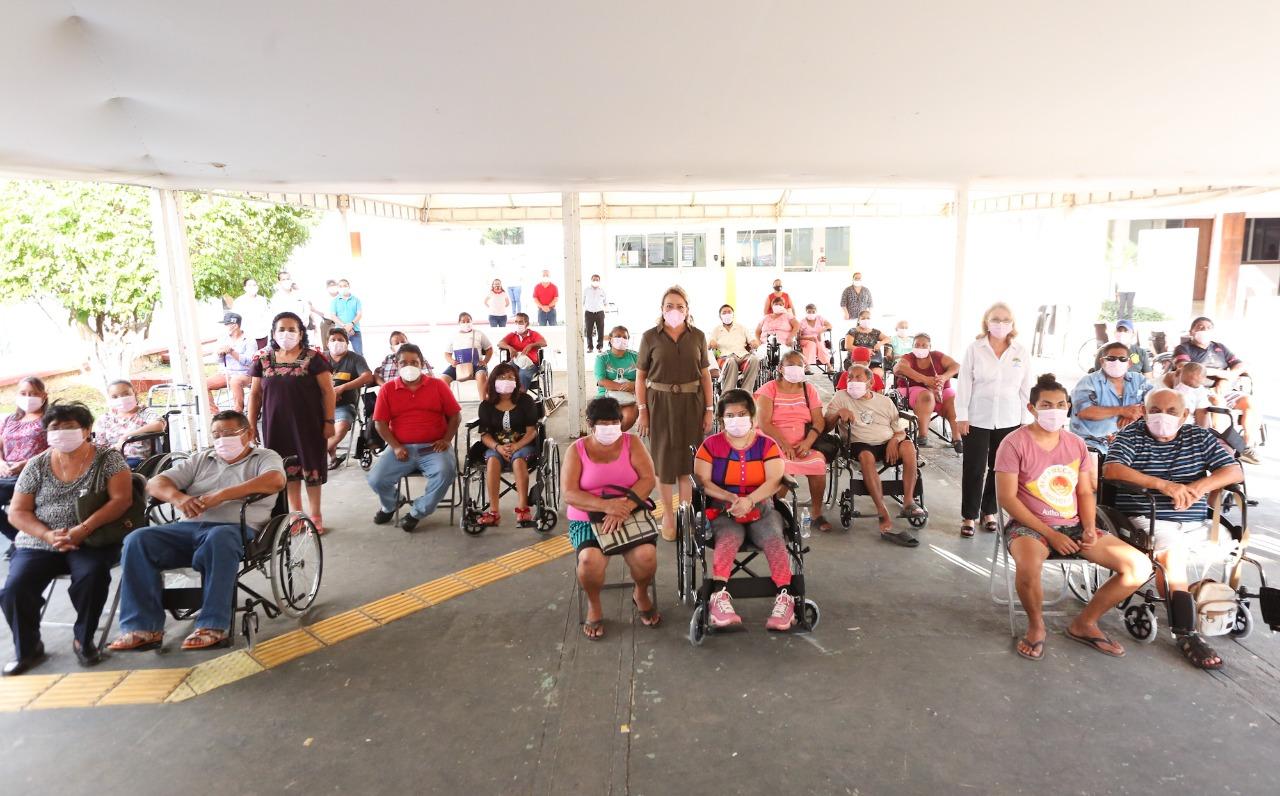 Gaby Rejón de Joaquín destaca que una discapacidad no debe limitar la vida y los sueños de las personas 