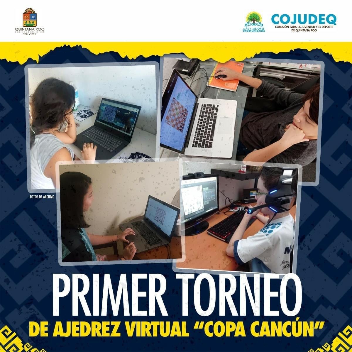 Primer torneo de ajedrez virtual “Copa Cancún”