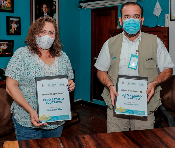  IEEA Quintana Roo firma convenio de colaboración con CAPA