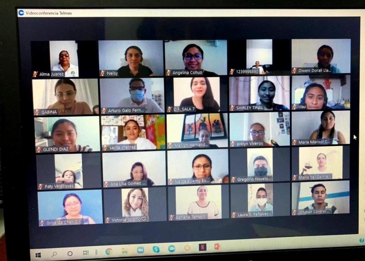 DIF Quintana Roo capacita a personal en materia de prevención contra la trata de personas