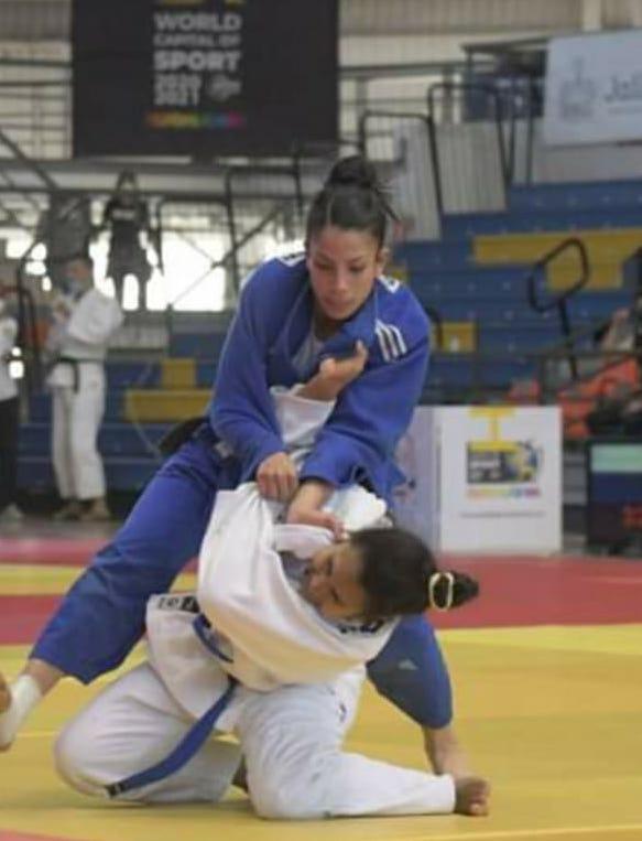 La judoca Naomi Pozo Sub Campeona Nacional