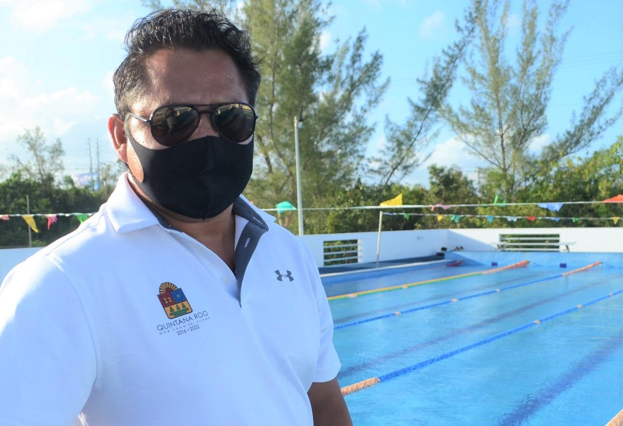 Christian García, un pilar de la natación en Quintana Roo
