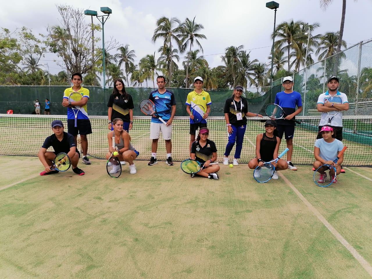 La selección de Tenis de Quintana Roo comienza su participación en Nacionales CONADE