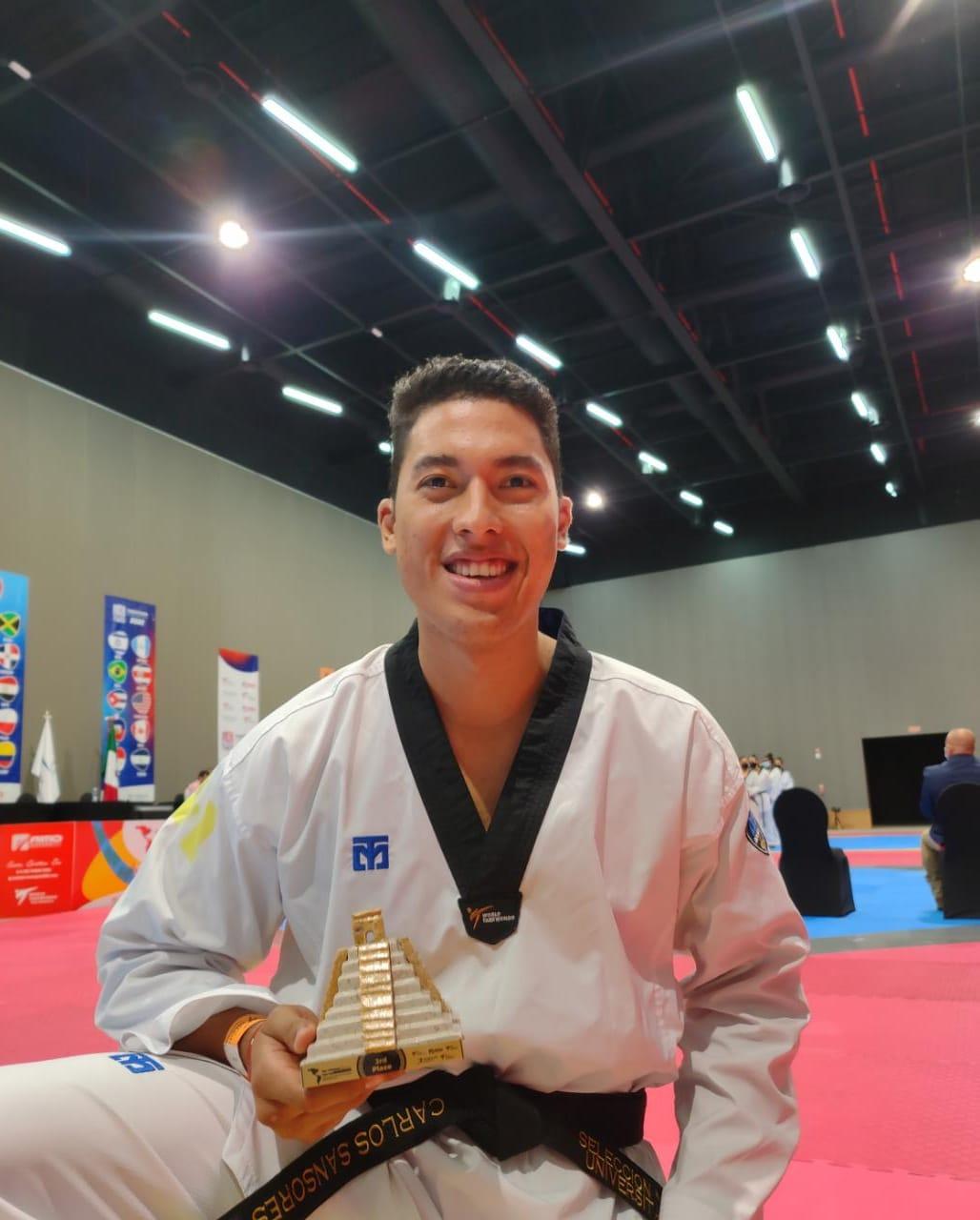 Carlos Sansores medalla de bronce en el Campeonato Panamericano