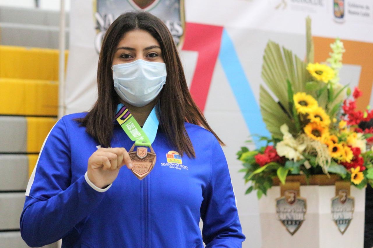 Jade Segura gana medalla de bronce para Quintana Roo en Judo