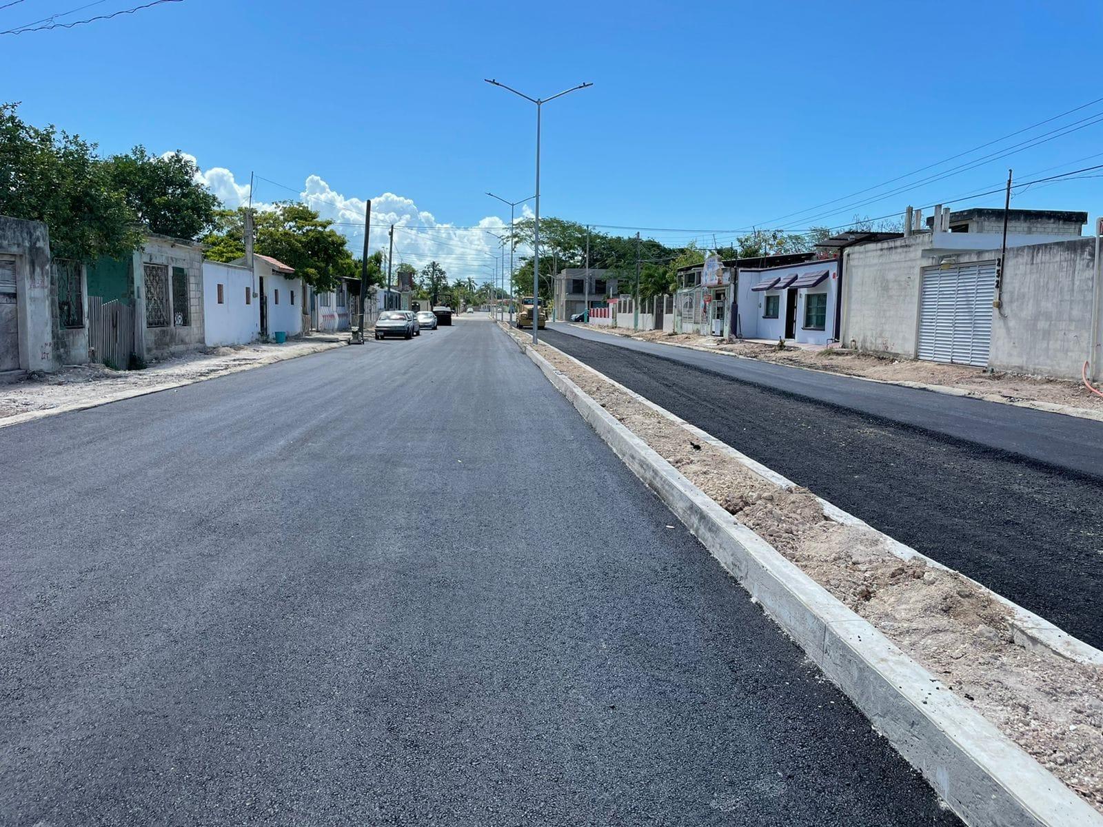 La obra de ampliación de la avenida Isla Cancún refleja un avance del 65 por ciento: SEOP