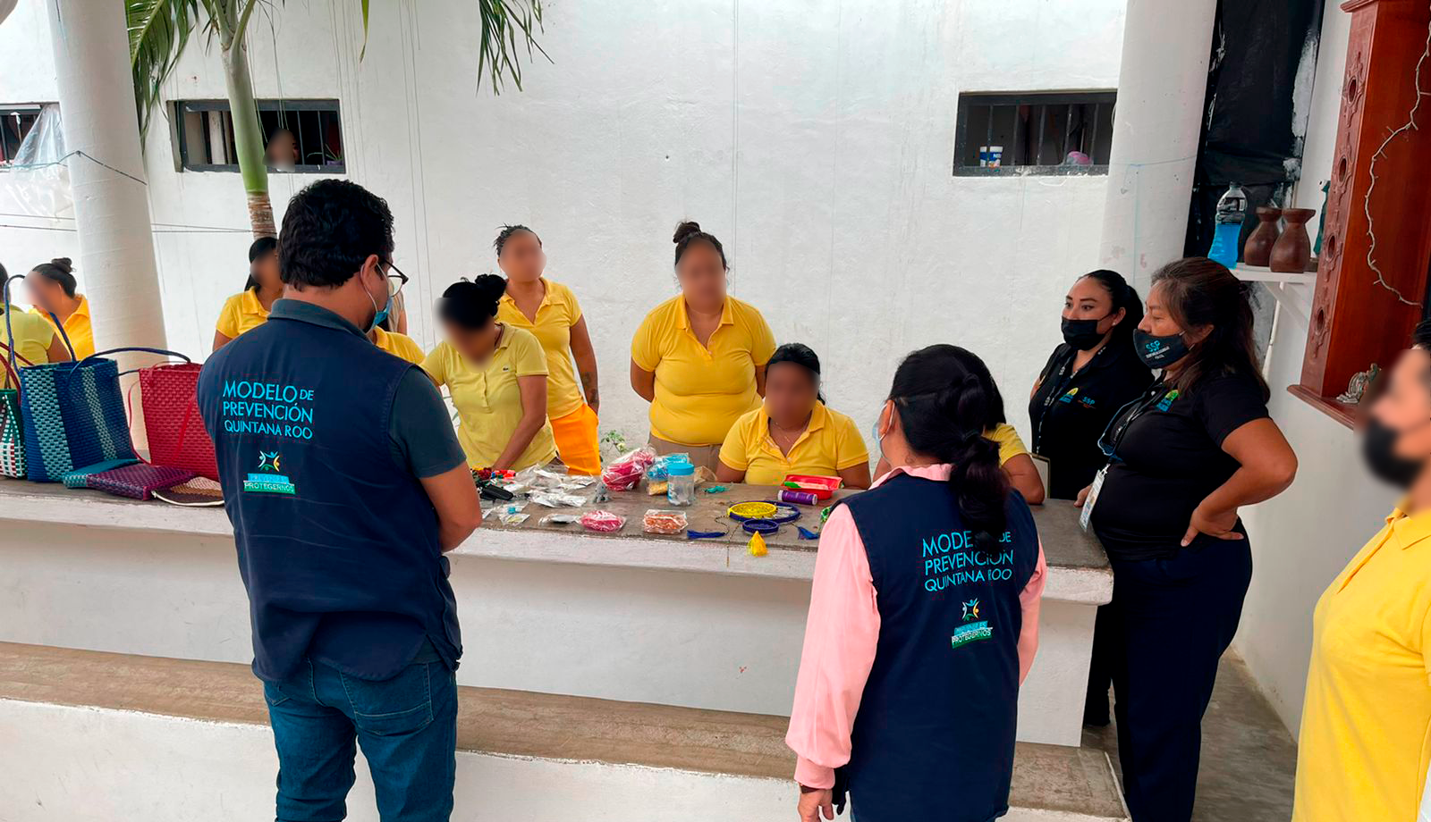 Visita del área de mujeres del CERESO de Cancún