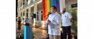 Por un Quintana Roo sin Homofobia iluminamos el Palacio de Gobierno, porque somos el Gobierno que ofrece Más y Mejores Oportunidades para Todos.