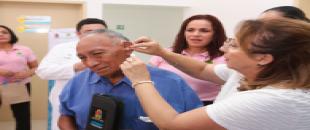 DIF Quintana Roo SESA y la Beneficencia Pública entregan auxiliares auditivos