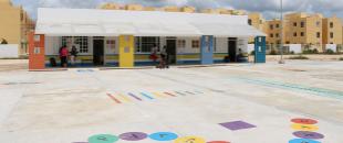 El cambio se percibe en Quintana Roo,  con Más y Mejores Escuelas para Infantes que cursan sus Estudios  de Preescolar. 