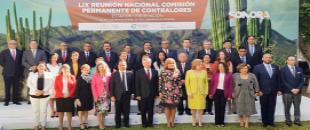 Foto oficial de la 59 Reunión Nacional de la Comisión Permanente de Contralores, en Hermosillo, Sonora.