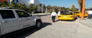 Por un mejor servicio de transporte público en Quintana Roo, la SINTRA realiza operativo en Mahahual