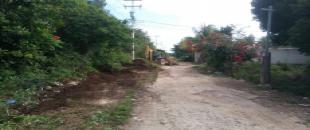 La SINTRA inicia trabajos de construcción de calles en el municipio de Isla Mujeres
