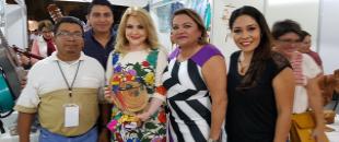 Inaugura la Titular de la SEDE, I Pabellón Nacional Artesanal en Puerto Morelos