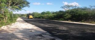 El Gobierno del Estado, a través de la SINTRA, continúa la dignificación de infraestructura urbana en Sabán