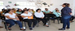 Colaboradores de las estancias infantiles del DIF Quintana Roo refuerzan conocimientos sobre atención en situaciones de emergencia