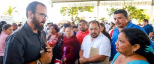 audiencia pública “Platícale al Gobernador” en Chetumal