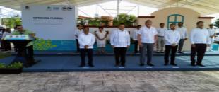Primer grupo de instituciones del Gobierno de Quintana Roo realiza homenaje a los héroes que dieron patria y libertad a la nación  