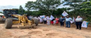 La SEOP inicia los trabajos de rehabilitación de la carretera Ramal José María Morelos a La Esperanza