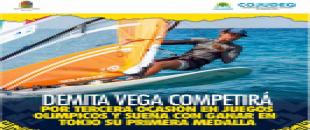 Demita Vega competirá por tercera ocasión en Juegos Olímpicos y sueña con ganar en Tokio su primera medalla