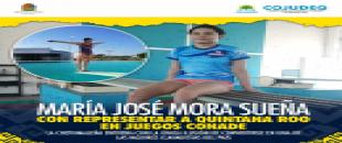 María José Mora sueña con representar a Quintana Roo en Juegos Conade